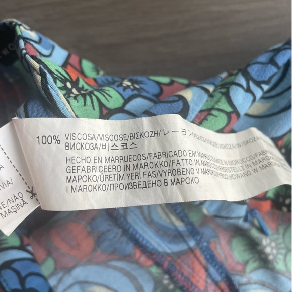 ZARA summer print mini skirt size M/28 - Picture 2 of 5